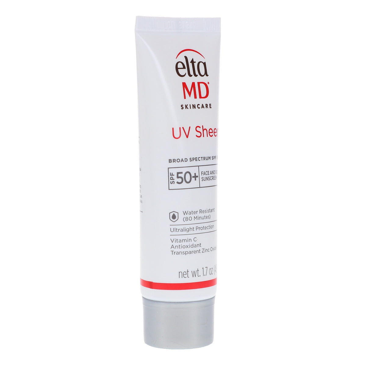 EltaMD UV Sheer Broad Spectrum SPF 50+ Facial Sunscreen 1.7 oz - Water-Resistant, Lightweight