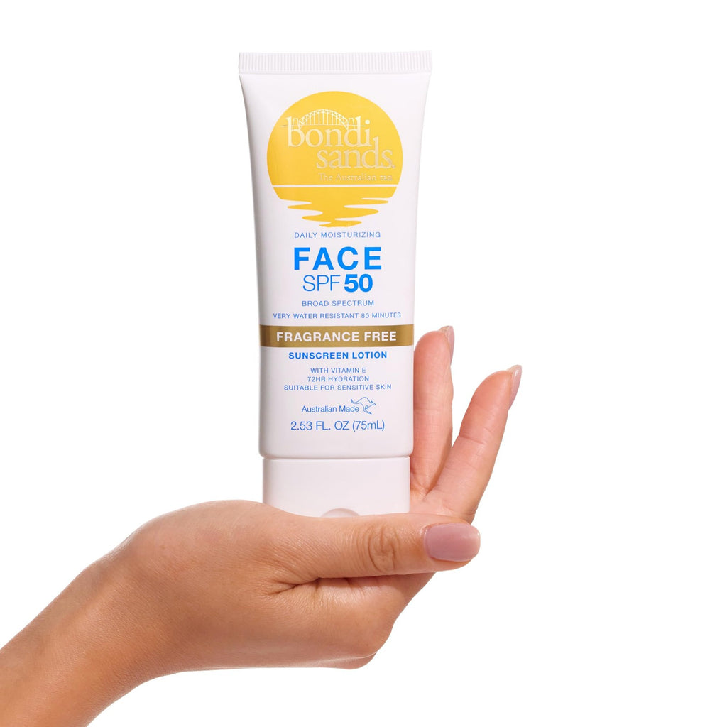 SPF 50 Fragrance-Free Daily Face Sunscreen Lotion with Hydration