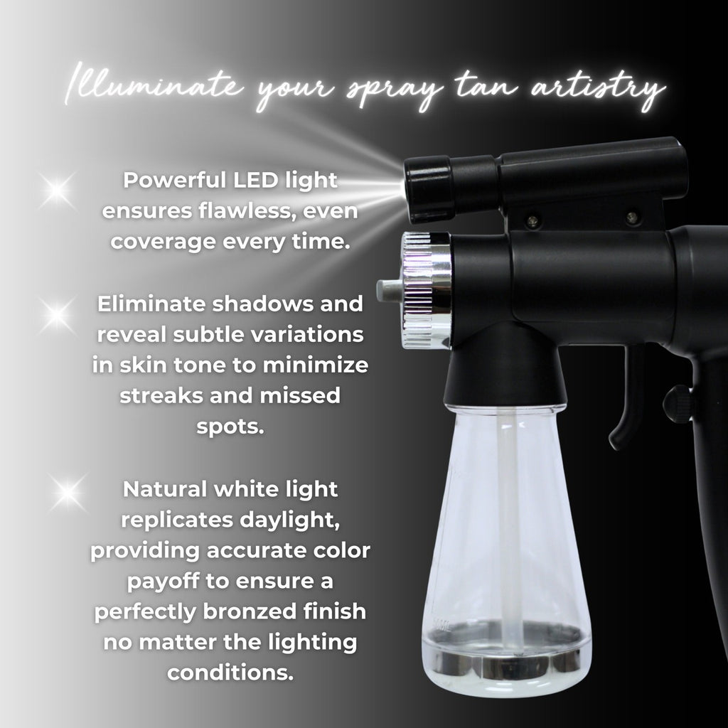 Professional Spray Tan Machine with Light HVLP Tanning System for Salons