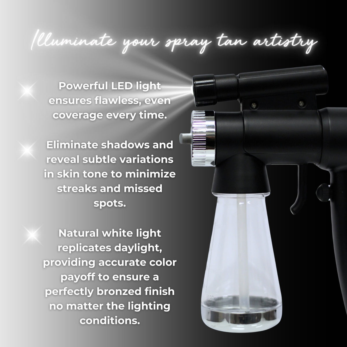 Professional Spray Tan Machine with Light HVLP Tanning System for Salons