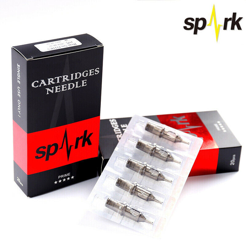 Tattoo Cartridge Needles 20pcs Round Liner Shader Set RL RS RM M1 — Sterilized