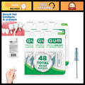 Dental Interdental Brush Refills for Tight Spaces - 8 Count, Compatible with Handles