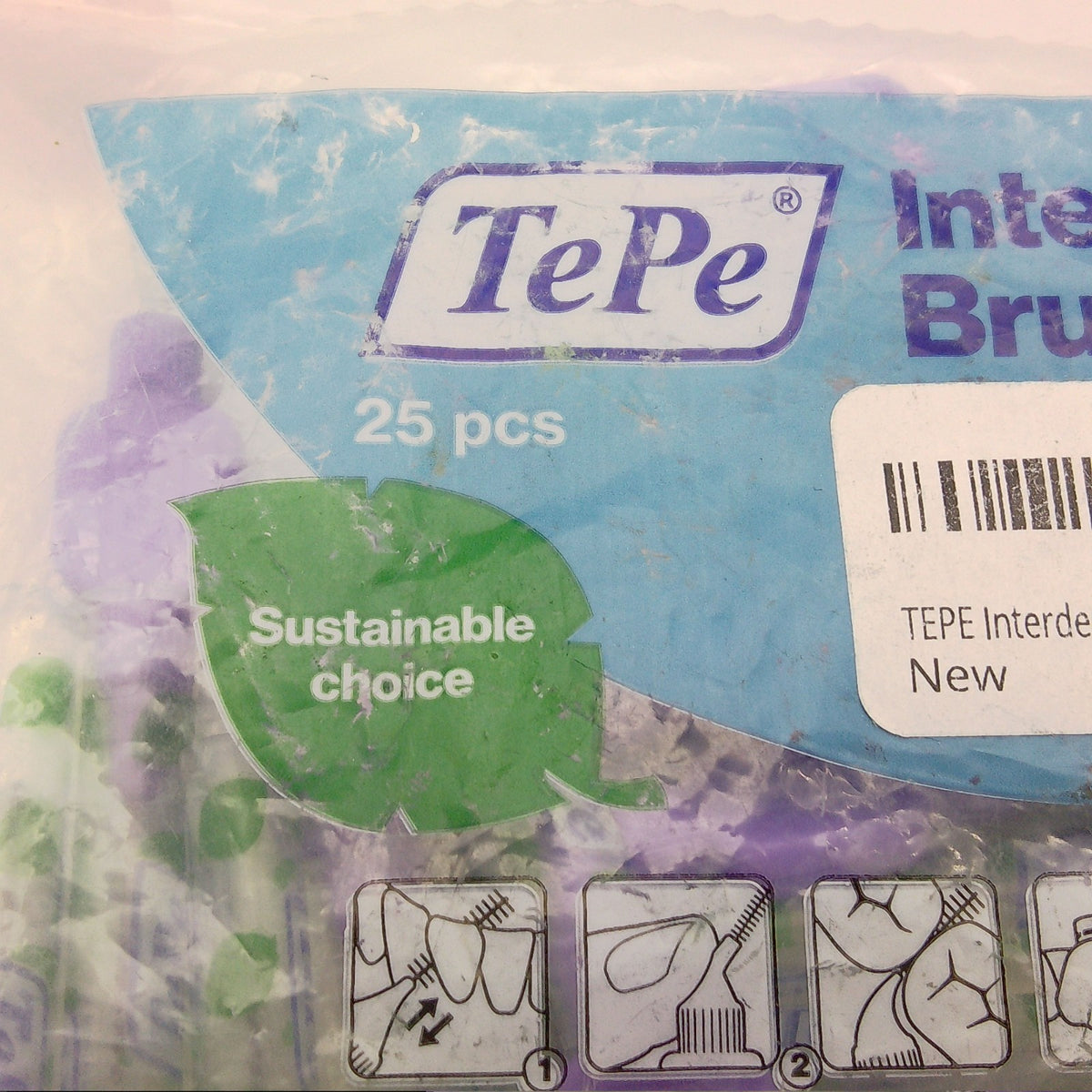 Interdental Brushes Soft Dental Cleaning Set 25 Pack 1.1mm