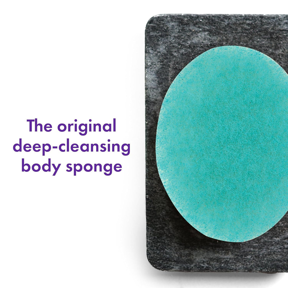 Dermatologist-Developed Body Sponge for Exfoliation and Deep Cleaning