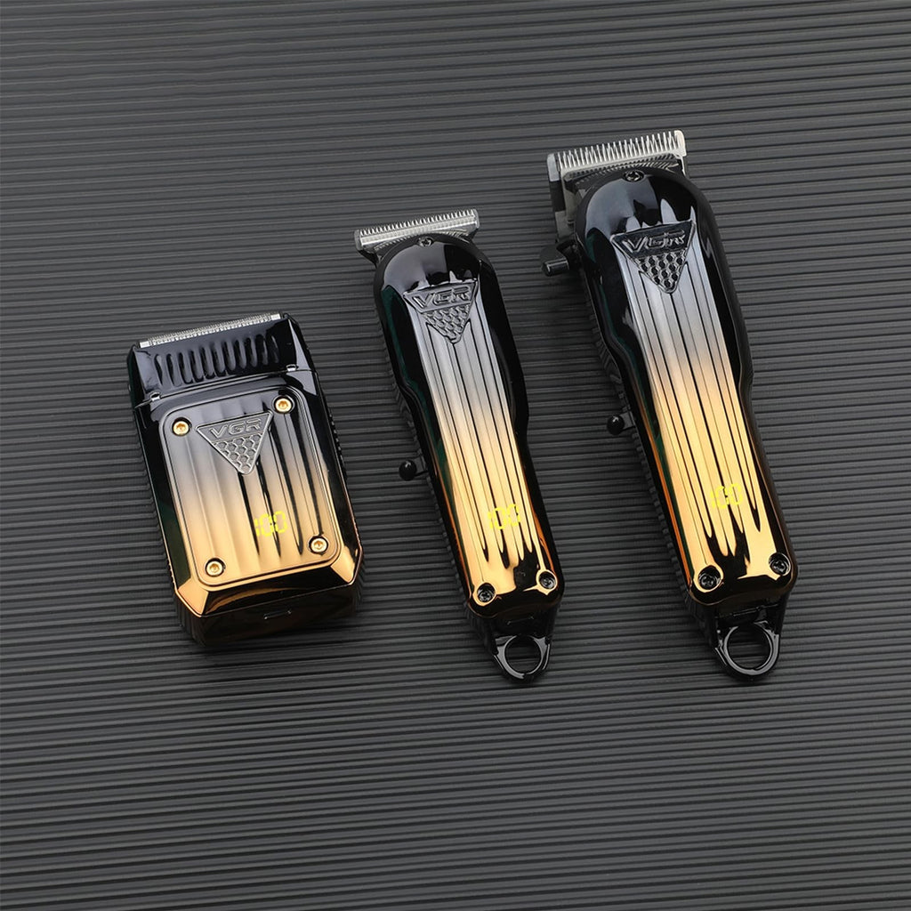 Professional Hair Clippers for Men - Electric Trimmer & Shaver V-644