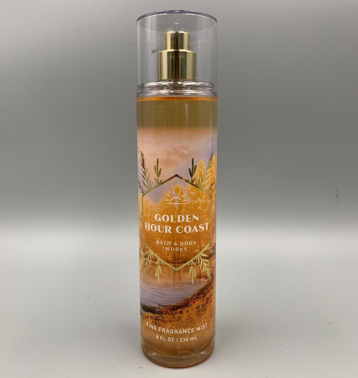 Bath & Body Works Golden Hour Coast Fragrance Mist 8 Fl Oz - Sun-Kissed Bergamot & Pear