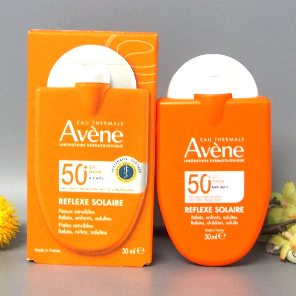 Avene SPF50+ Sun Care Sunscreen 30ml - 2 Pack, Sensitive Skin Protection