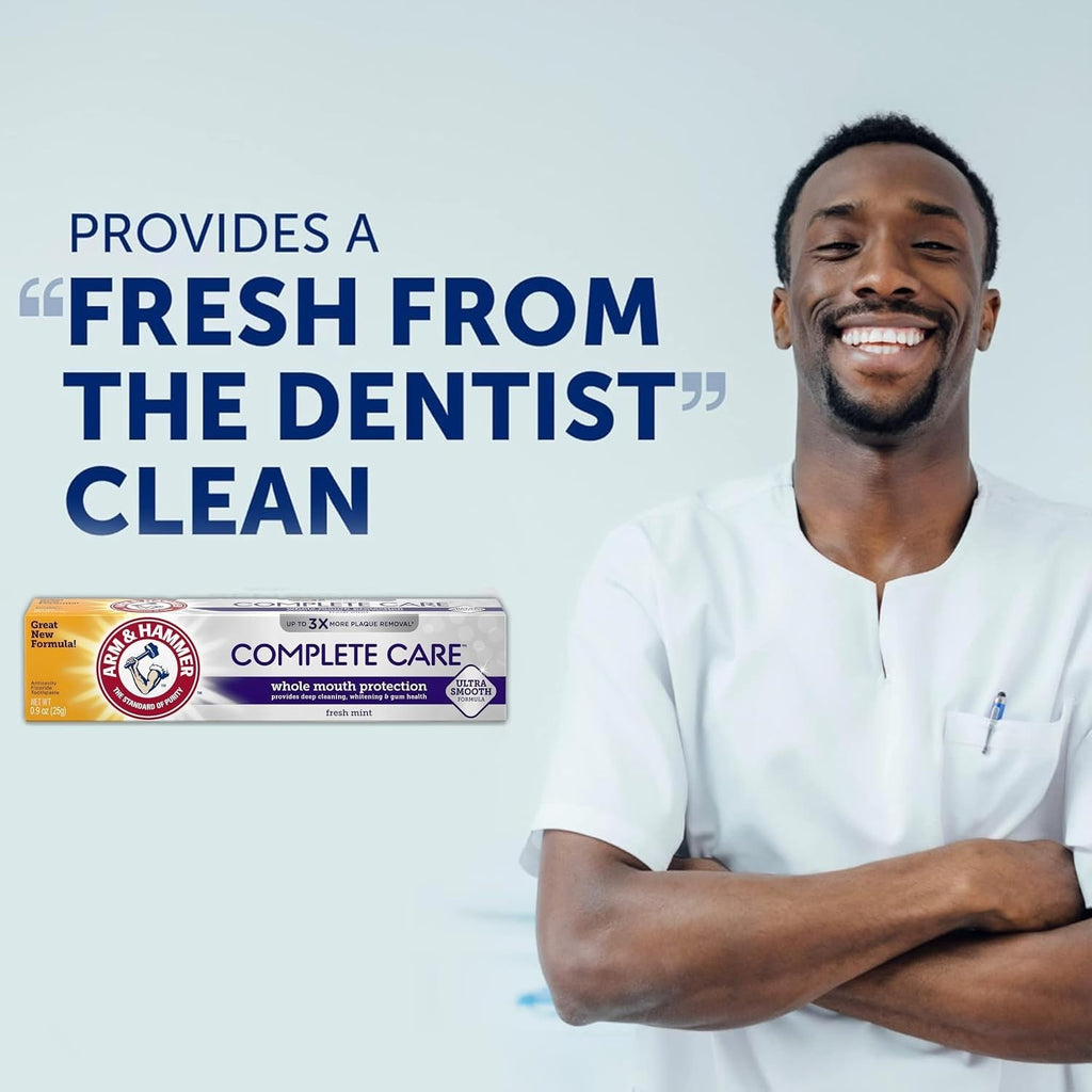 Complete Care Toothpaste Pack - Fluoride, Whitening, Cavity & Fresh Mint