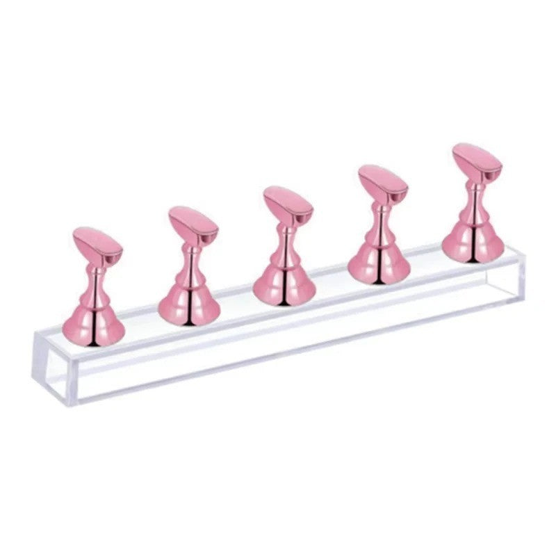 Nail Stand with Double Sided Tape - Manicure & Nail Art Display Holder