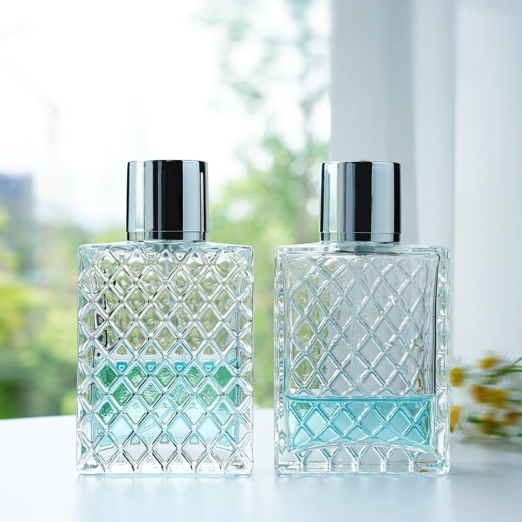 Refillable Glass Spray Bottles Set - 100ML Perfume & Essential Oil Misters