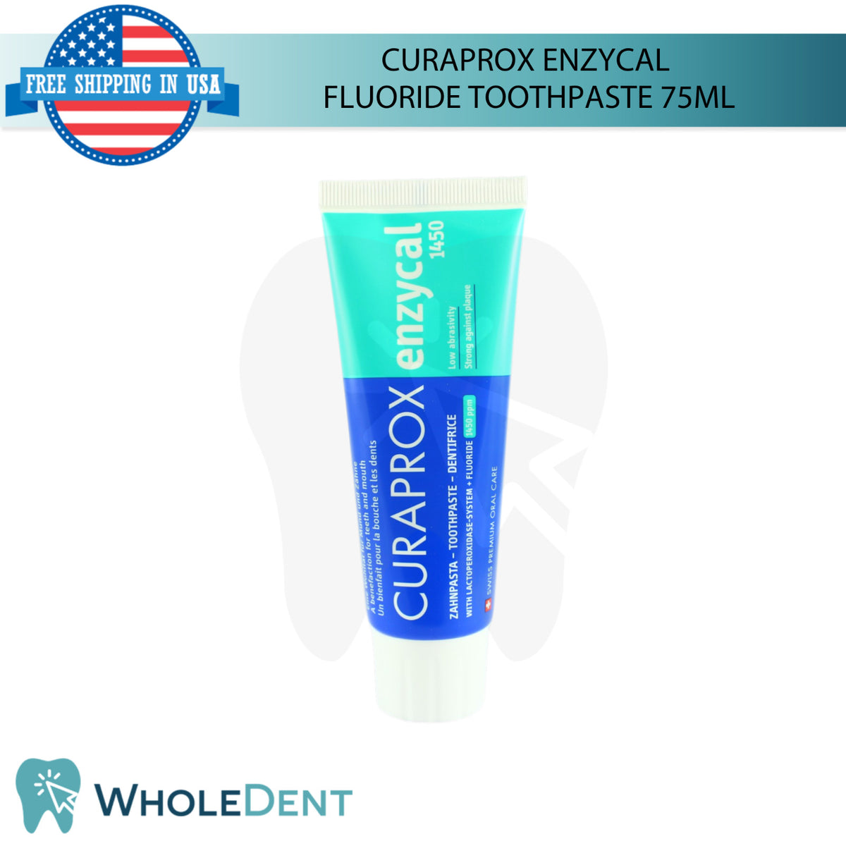 Gentle Fluoride Toothpaste for Daily Oral Hygiene - 75ml, All Variants