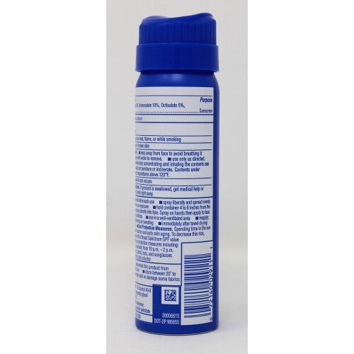 SPF 50 Sunscreen Spray Travel Pack - Water-Resistant, Broad Spectrum Protection