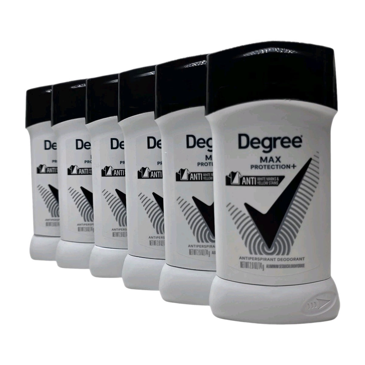 Degree Max Protection+ 5-in-1 Antiperspirant Deodorant, Black and