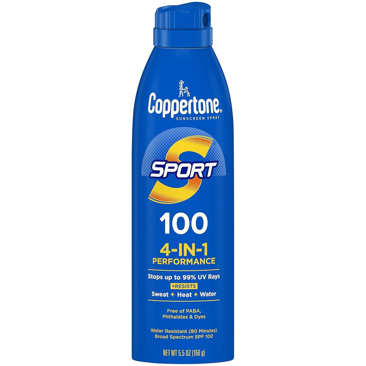 Broad Spectrum SPF 100 Sunscreen Spray - Water-Resistant, 5.5 oz