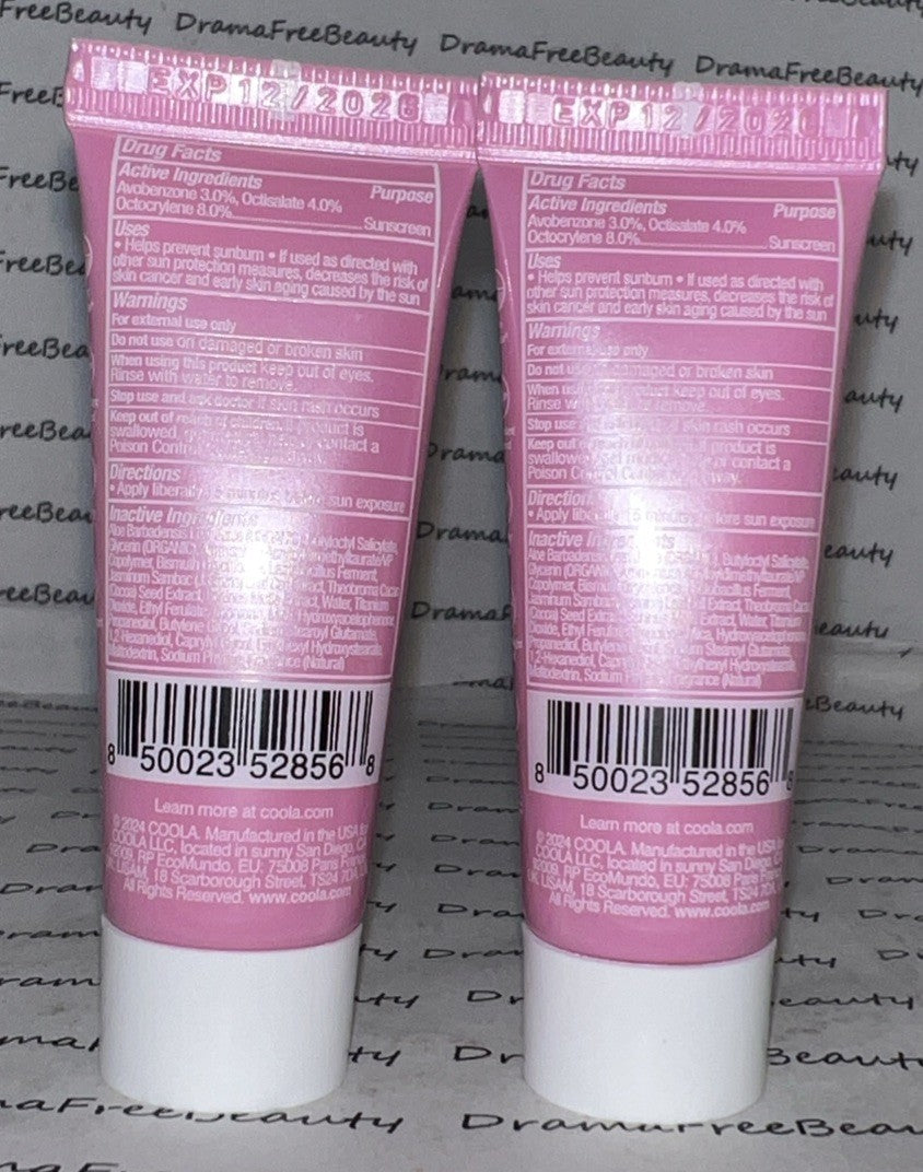 Coola Dew Good SPF 30 Illuminating Serum Sunscreen Duo Travel Minis