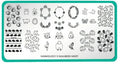 Maniology Nail Stamping Plate M007 for Nail Art Design