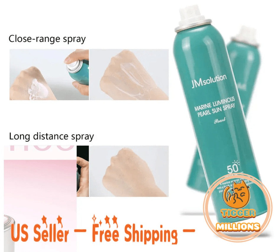 Marine Luminous Pearl Sun Spray SPF50 PA++++ - 180ml, 2 Pack