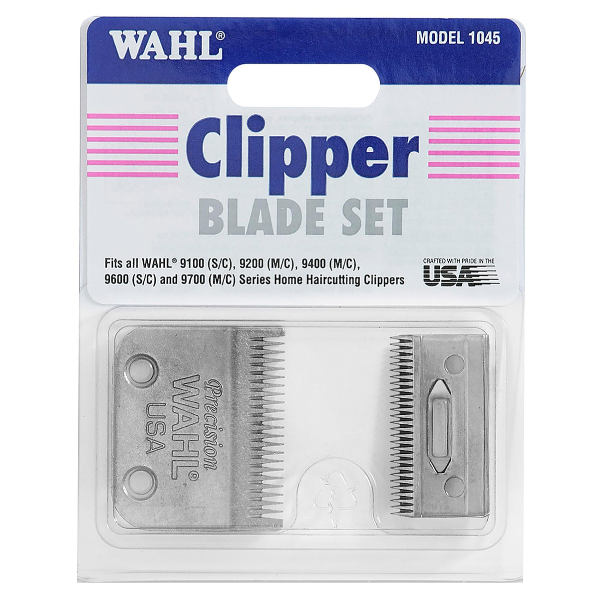 Wahl 1045 Blade Set - 2 Piece Replacement Blades for Home Kits