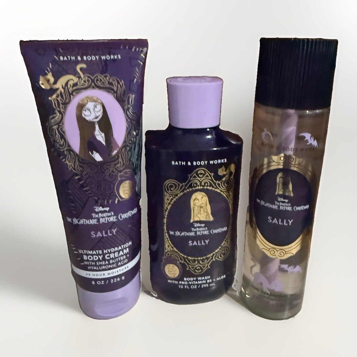 Nightmare Before Christmas Sally 3-Piece Body Set - Mist, Gel, Cream