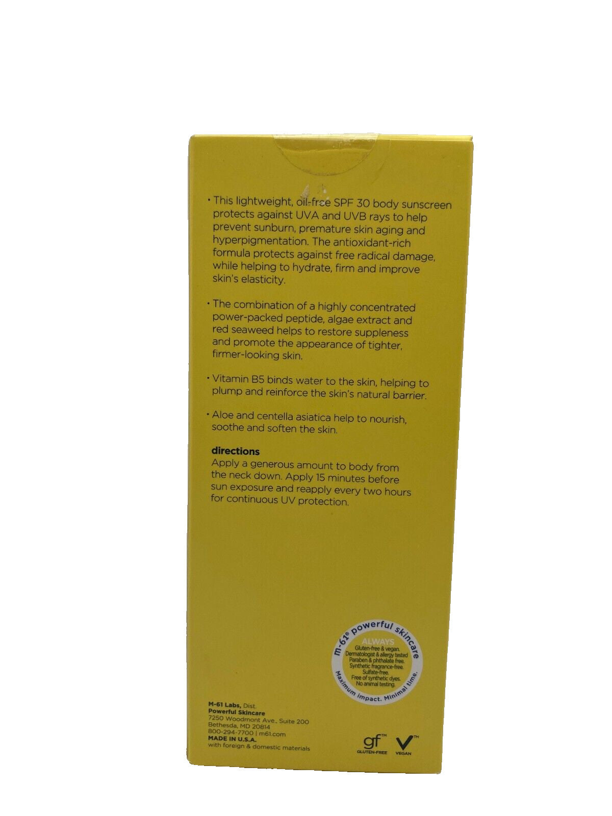 Hydraboost SPF 30 Body Sunscreen 150ml - Hydrating Sun Protection for Skin