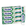 Zinc-Free Denture Adhesive Cream 2.4oz - 4 Pack, Strong 12-Hour Hold