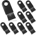 8 Pack Shaver & Hair Clipper Cleaning Brush Set - Nylon Toothbrushes