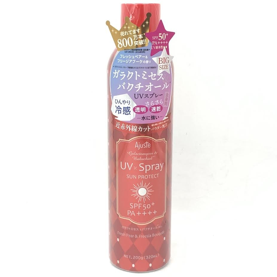 Ajuste SPF50 Transparent Quick-Drying Sunscreen Spray - Fresh Pear & Freesia, 200g