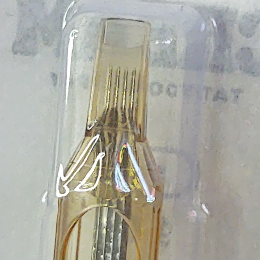 Cream Gold Cartridges 9 Magnum - 20 New Sealed Tattoo Needles