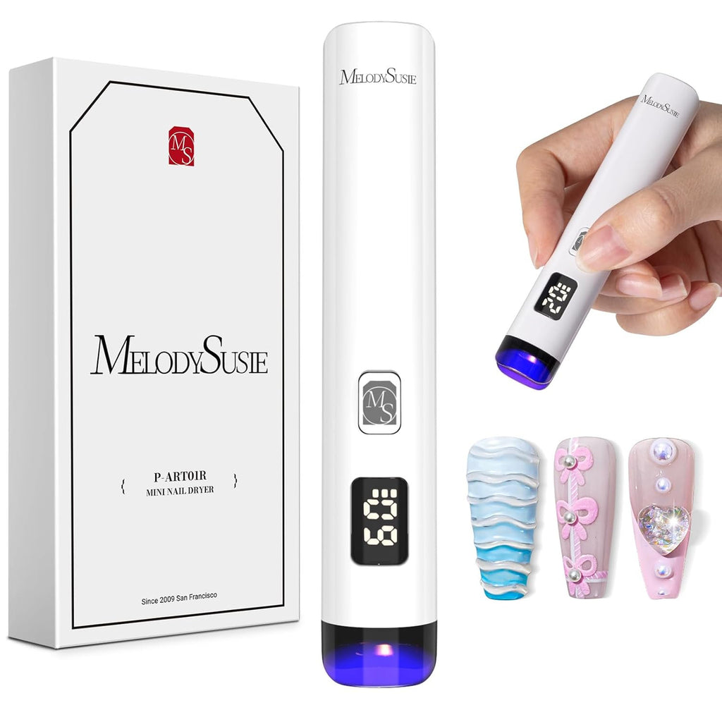 Cordless UV Nail Lamp for Gel Nails - Portable Handheld Curing Light