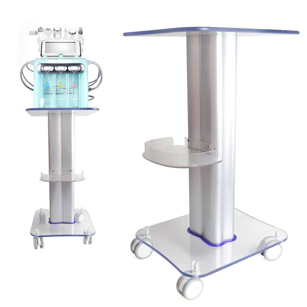 Beauty Salon Trolley Cart with Wheels - 69.5cm Mobile Spa & Makeup Tray