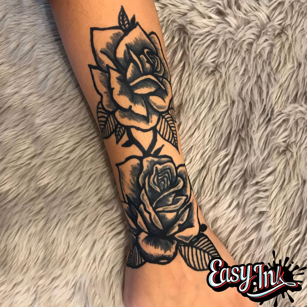 Temporary Tattoo Ink Kit – Freehand Jagua Ink, 100% Natural, Super Dark