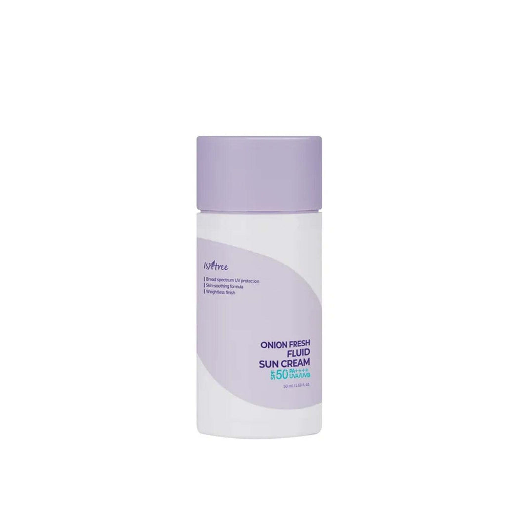 ISNTREE Onion SPF 50+ PA++++ Sun Cream - Lightweight UV Protection & Blemish Care