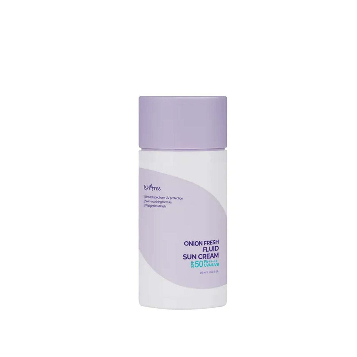 ISNTREE Onion SPF 50+ PA++++ Sun Cream - Lightweight UV Protection & Blemish Care