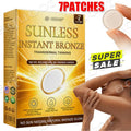 Natural Glow Self-Tanning Patches for Gradual Bronze Skin - No Sun Needed