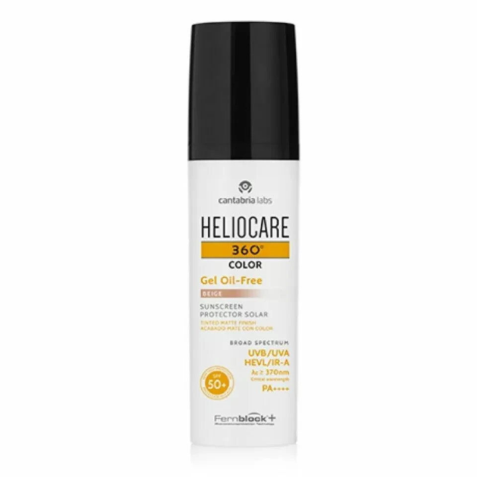 Oil-Free Tinted Sunscreen SPF50+ Beige for Face & Skin Protection