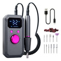 Rechargeable Electric Nail Drill Machine for Manicure Pedicure Portable Kit