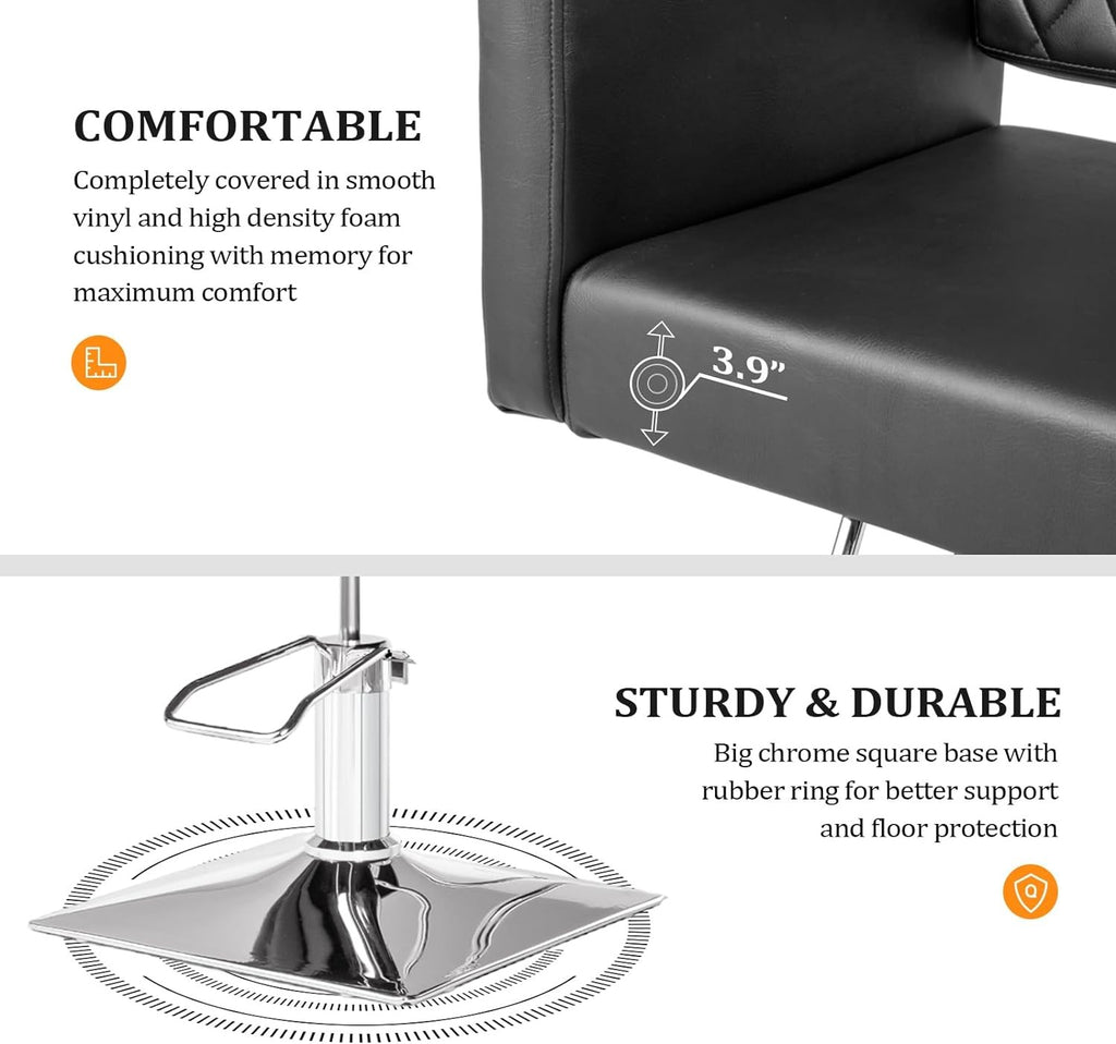 Hydraulic Barber Chair for Hair Salon & Spa Styling Equipment