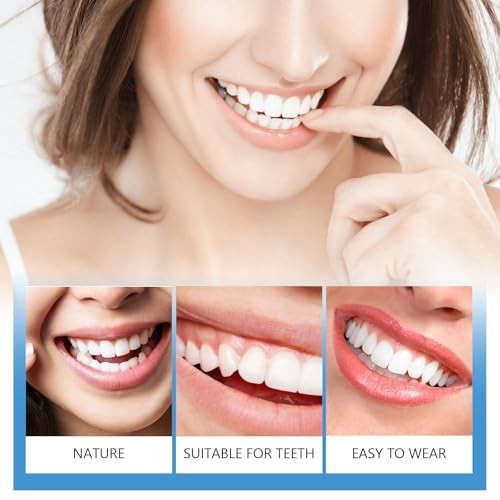 Moldable Silicone Denture Set - Comfortable Fake Teeth & Veneers