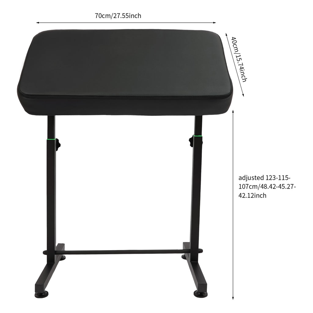 Height Adjustable Tattoo Armrest Stand with Storage Shelf – Armrest Bracket