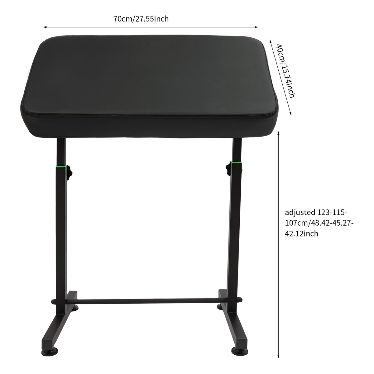 Height Adjustable Tattoo Armrest Stand with Storage Shelf – Armrest Bracket