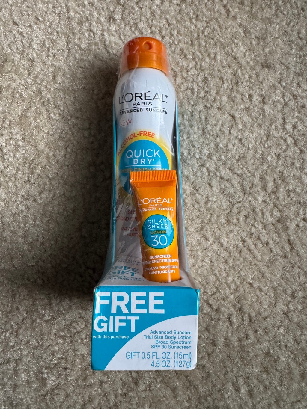 SPF 50+ Sheer Finish Facial Sun Protection Spray - Alcohol-Free, Quick Dry