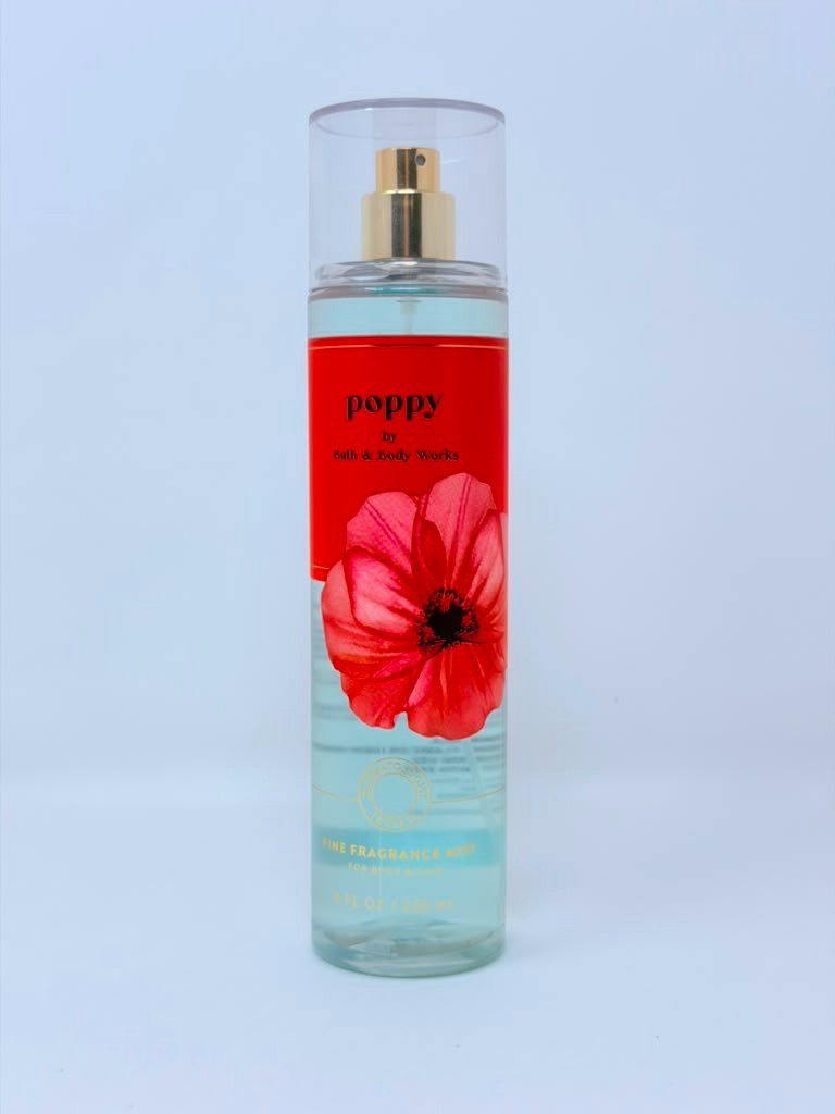 Bath & Body Works Poppy Body Mist, Cream, Lotion & Wash - Choose Your Variant