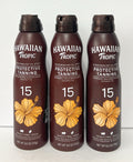 Hawaiian Tropic SPF 15 Tanning Oil Spray - Protective Sunscreen, 3-Pack