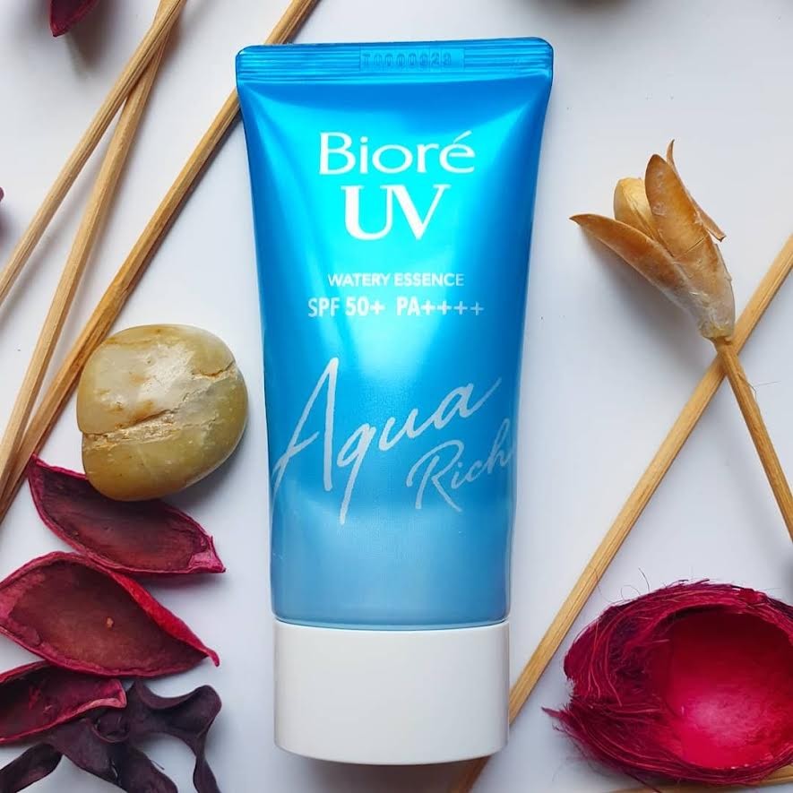 Biore UV Aqua Rich Watery Essence SPF 50+ PA++++ Sunscreen - 50g, Water Gel Formula