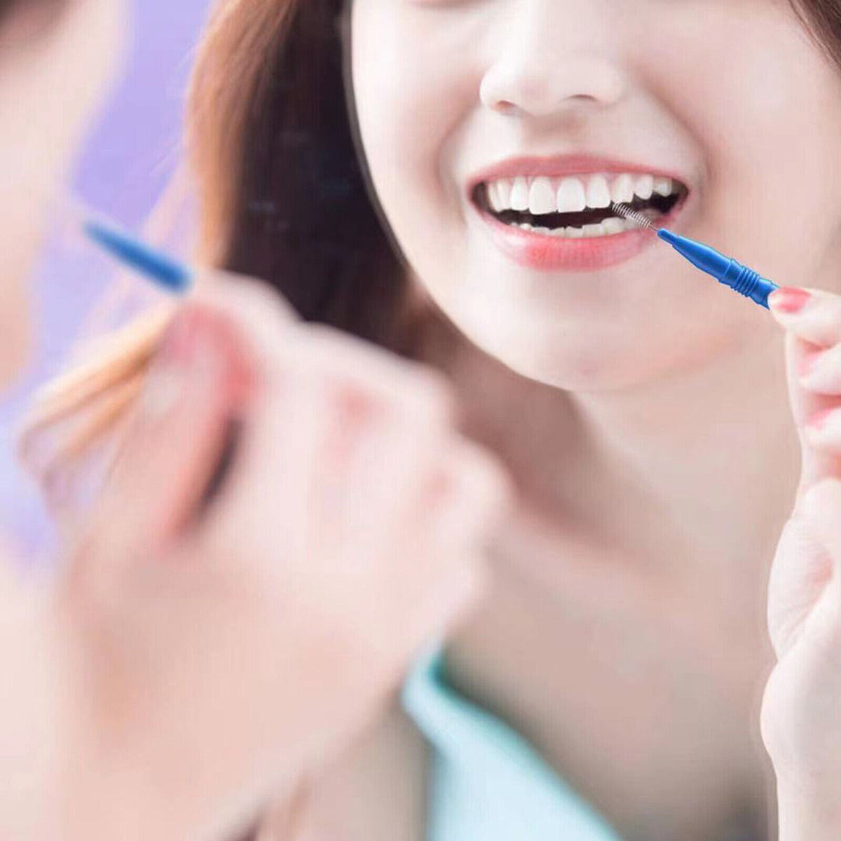 Dental Orthodontic Oral Floss Interdental Brush Pack - Teeth Cleaning Tools