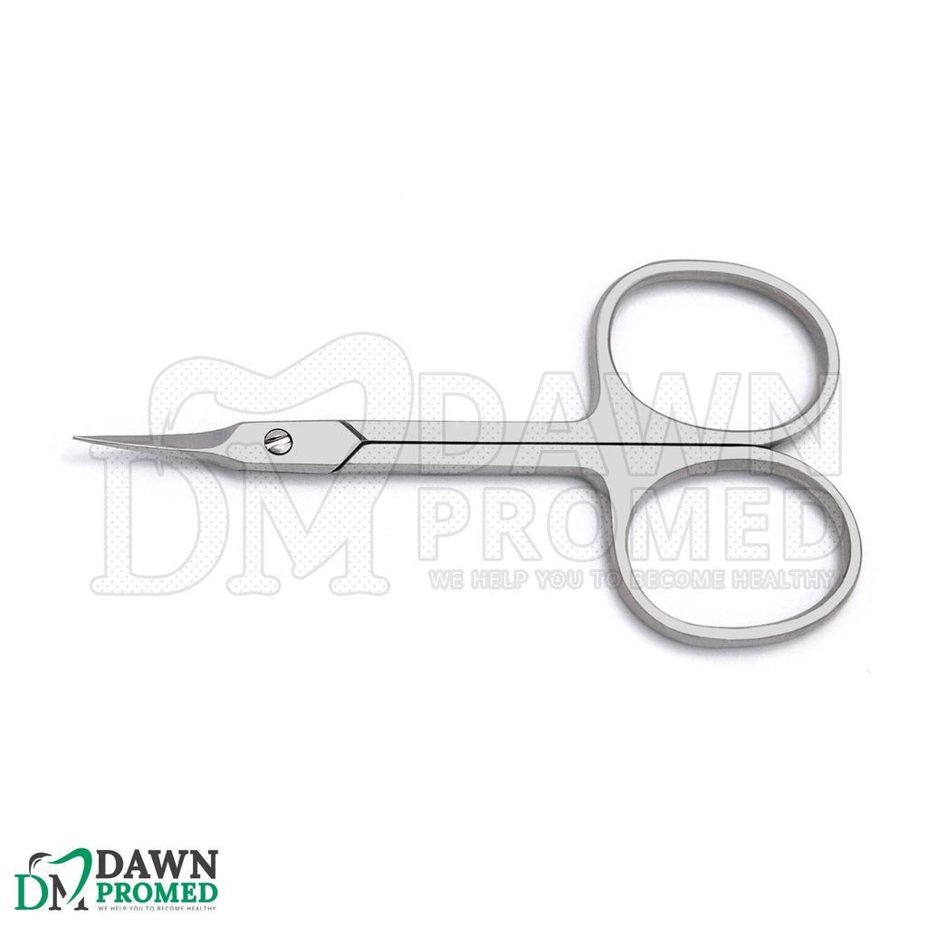 Curved Cuticle Scissors 3.5 Inch Super Sharp Nail & Pedicure Tool