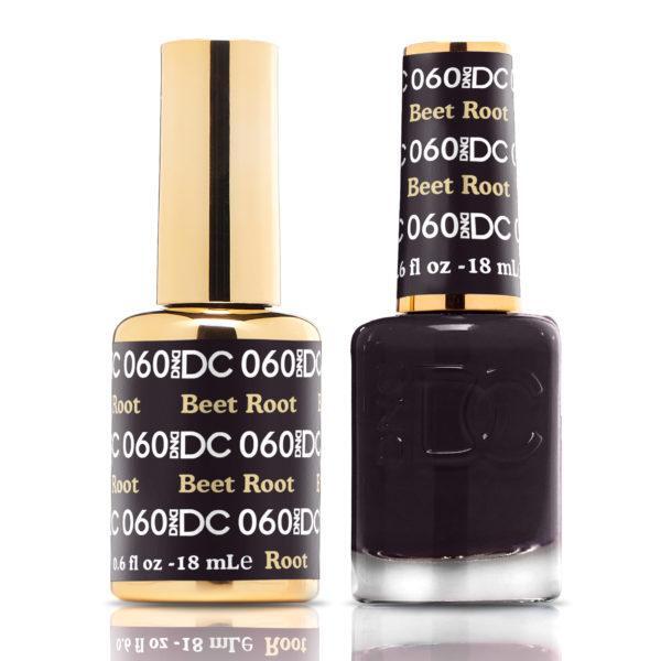 Matching Gel and Lacquer Nail Polish Duo - Beet Root Color 0.5 fl oz