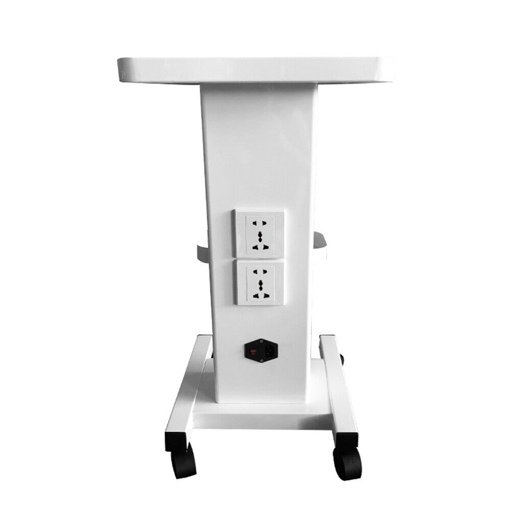 Salon Trolley Cart with Sockets - Mobile Beauty Equipment Stand