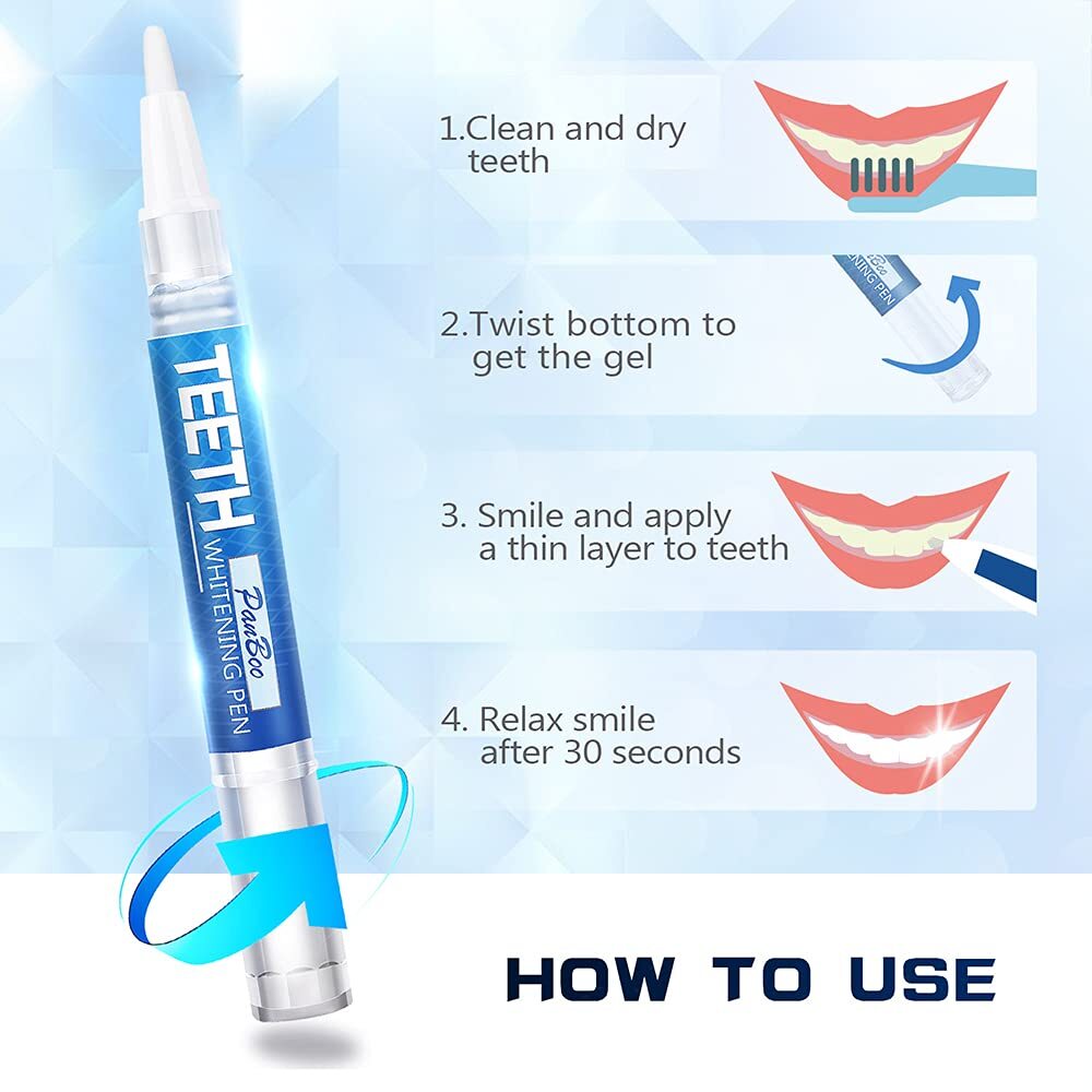 Dental Pen - Professional Gel Quick & Safe Brightening