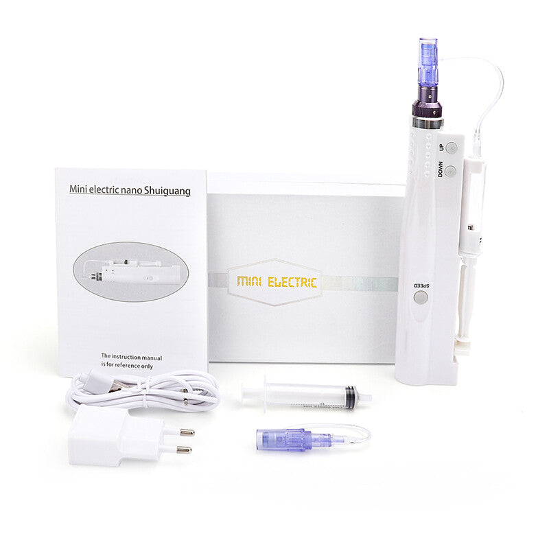 Portable Water Mesotherapy Pen for Hydra Dermabrasion Facial Meso Treatment